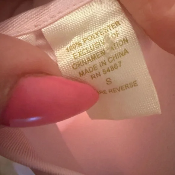 Gold label Victoria's Secret Pink Sequin Chemise